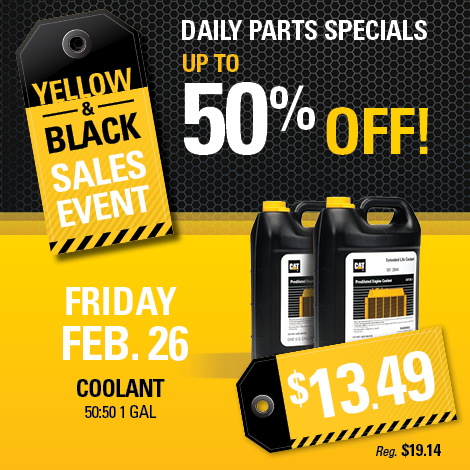 Black and Yellow Sales Event Facebook